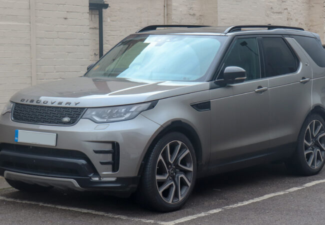 Land Rover Discovery de la flotte AS Africa, vue de face